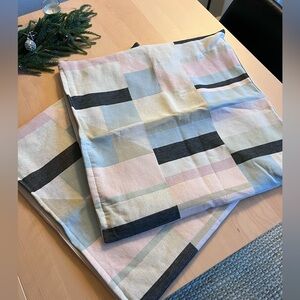 Two 19”x19” pillow covers